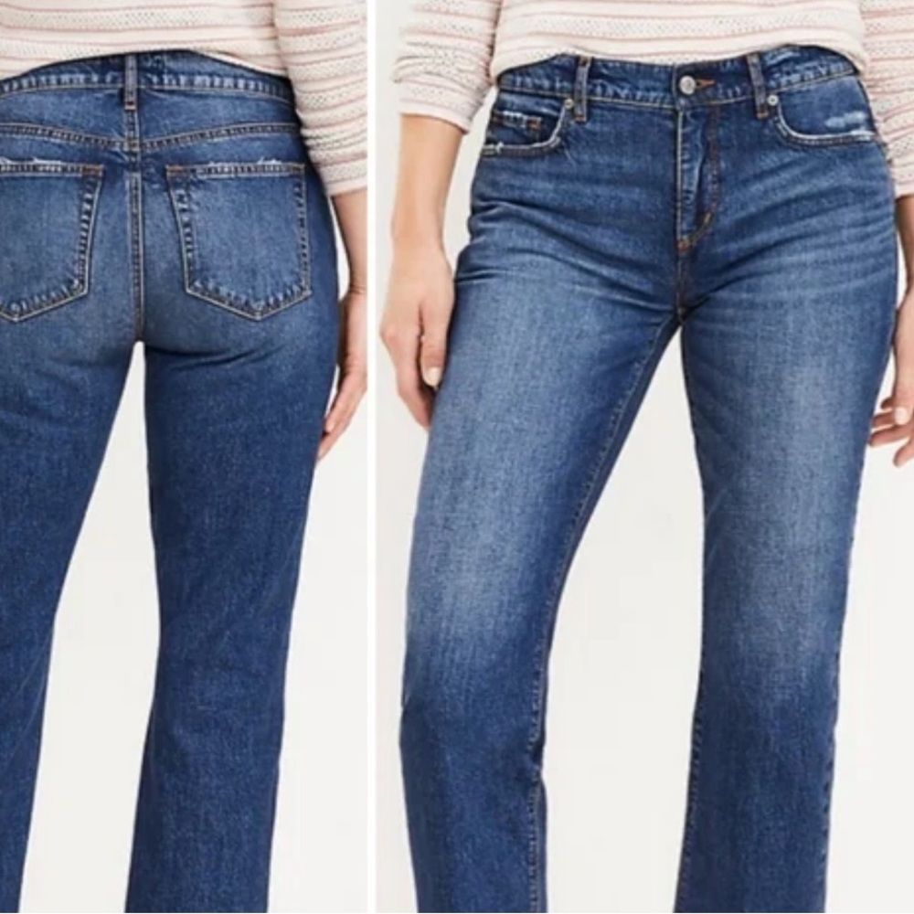 Loft Modern Denim Crop